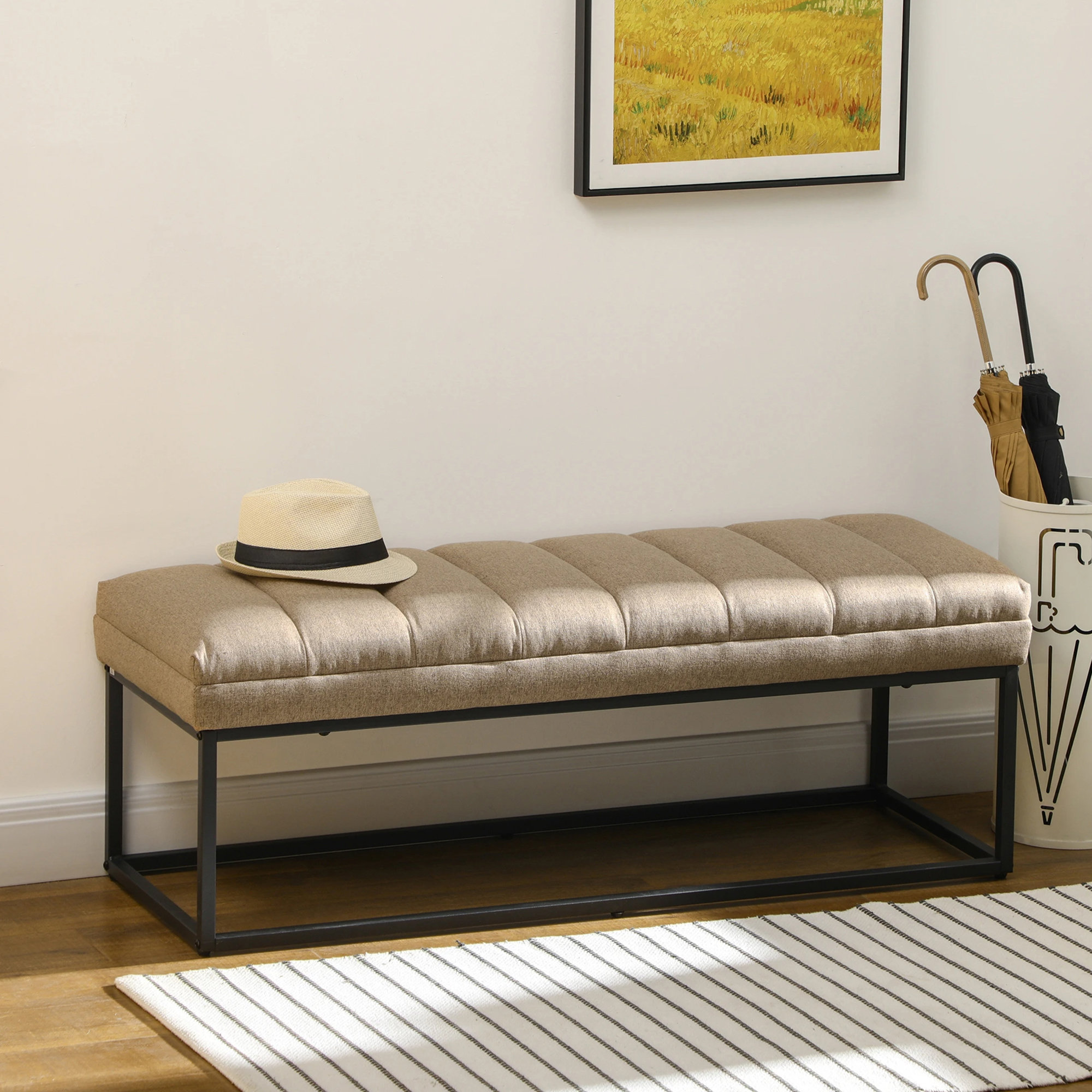 17 Stories Upholstered Bedroom Bench - Wayfair Canada