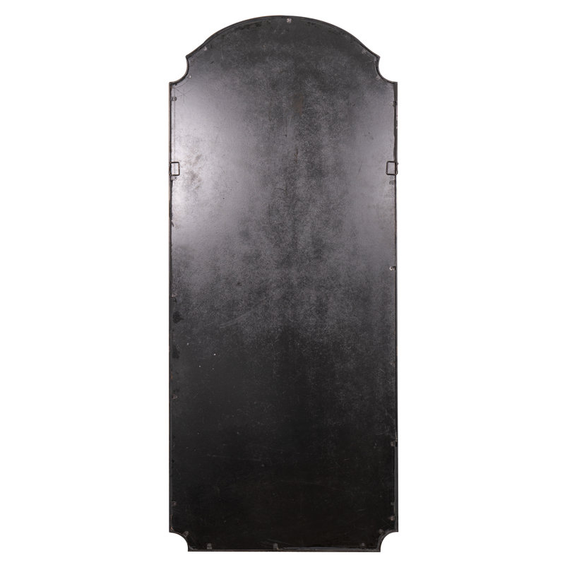 Orwell Flat Metal Mirror, Gold