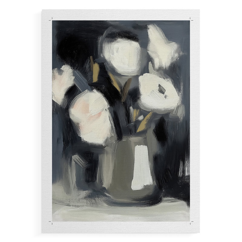 FLORAL Series DCCII - Impression sur toile seulement - NON CADRE, H 36 po x l 24 po