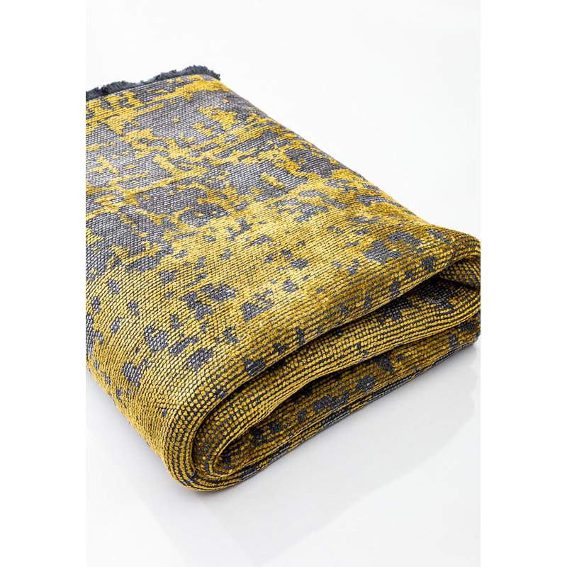 Rapture Abstract Area Rug, Square 9'10"