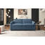 Canapé-lit avec matelas pleine grandeur 72,8 po Corduroy-1011844570