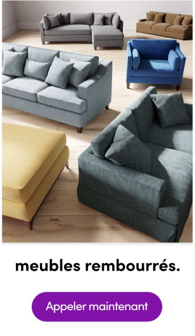 Meubles rembourrés