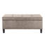 Banc de rangement capitonné à fermeture douce-620099574
