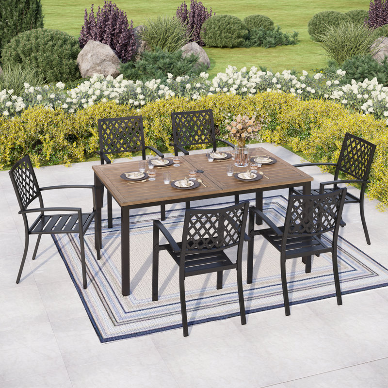Patio Dining Set Table,