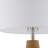 Lockwood Concrete Table Lamp with Linen Shade-104801007-104801011