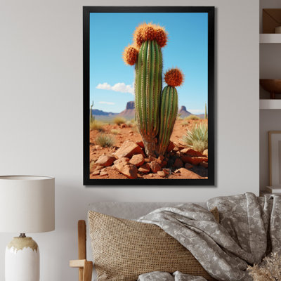 «Kubal Green Coral Cactus Desert Guardian Organ II», reproduction sur toile