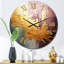 Horloge murale en métal abstraite célébrant le Destin-93379230
