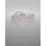 Minigiogali Ceiling Lamp 65Q White Glossy Chrome E26 Ul