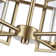 Kousgaard 4-Light Flush Mount in Brushed Champagne Bronze with Clear Glass