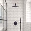 10 Inch Round Wall Mount Shower Faucet System Luxury Rainfall Shower Head with Rough-in Valve-58146940