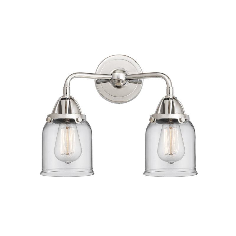 Shauna 2 - Light Vanity Light, Incandescent, Clear, Polished Chrome