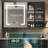 Simple light luxury bathroom cabinet