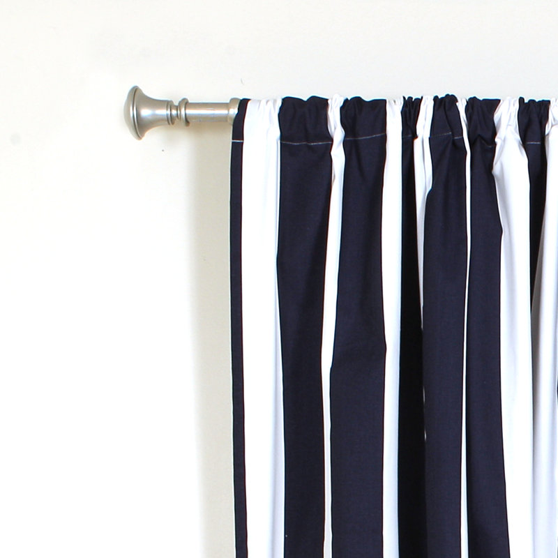 Cotton Room Darkening Curtain Pair, 50" W x 96" L
