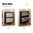 8 Pair Shoe Storage Cabinet-1612927703