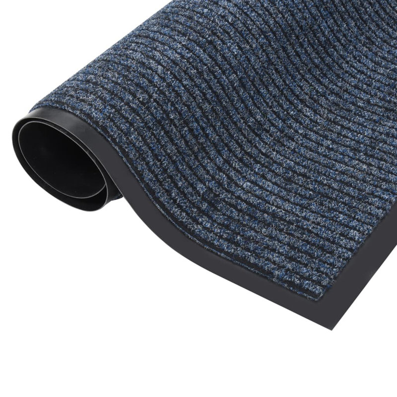 Gracianna Doormat, 80cm W x 120cm L, Blue