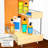 Pull Out Under Sink Cabinet Organizer,Deep Drawer (brown)