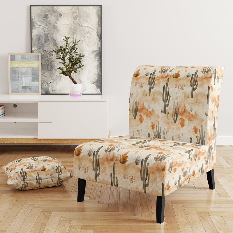 Fauteuil de chambre Abstract, Pantoufle sans accoudoirs