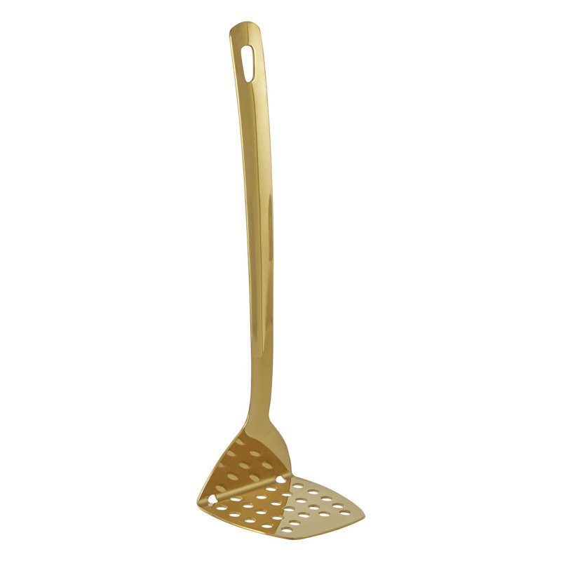 Fairmont Park Ciccone 1 Potato Masher, 30cm H x 8cm W x 7cm D, Gold