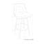 Ensemble de 2 tabourets de comptoir Ellison-1726507549