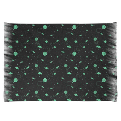 Tapis extérieur noir/vert space Mcguigan