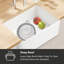 24'' L Single Basin Kitchen Sink-981211060