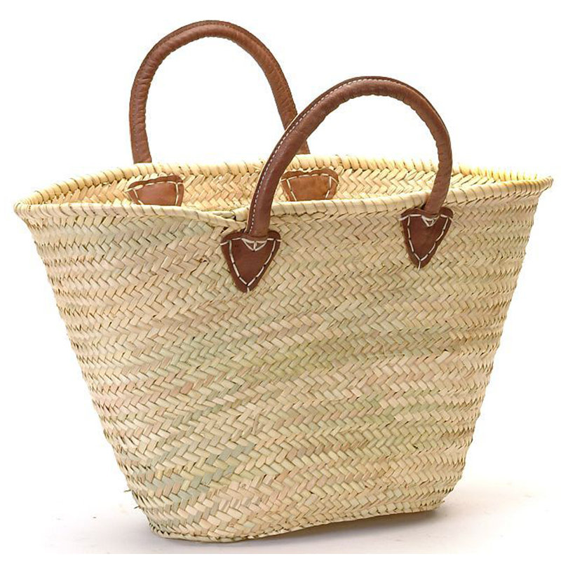 Panier de marché palm leaf