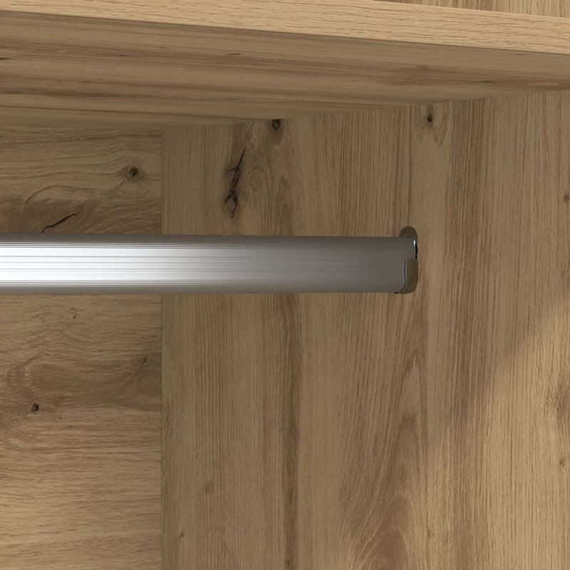 Engineered Wood Wardrobe, Artisan Oak