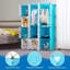 Portemanteaux portatif pour enfants avec cubes de rangement XL