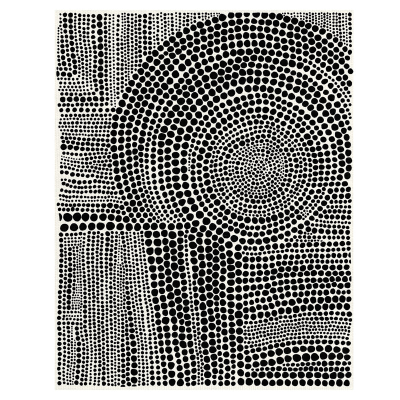 " Clustered Dots B " Painting Print, 28" H x 22" W x 1.5" D