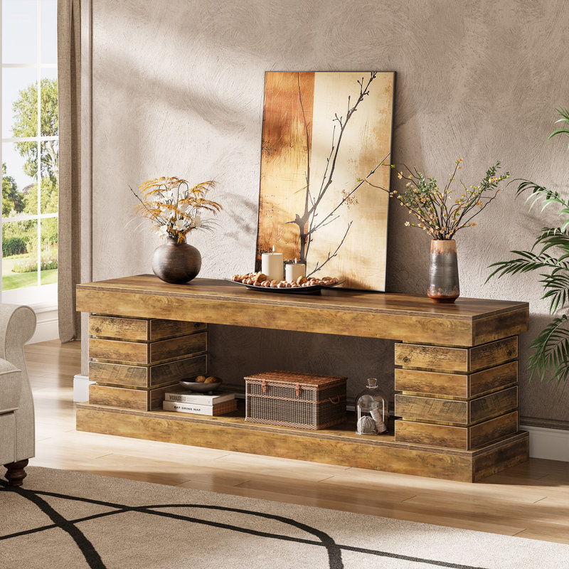 70.9" Tv Stand, Industrial Entertainment Center