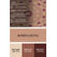 Laine tissée à la machine florale et polyester brun/rose Tapis décoratif-1851250763