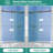 68"-72"W x 76"H Frameless Double Sliding Soft-Close Shower Door with 3/8" SGCC Tempered Glass,304 Stainless Steel Hardware-121252489