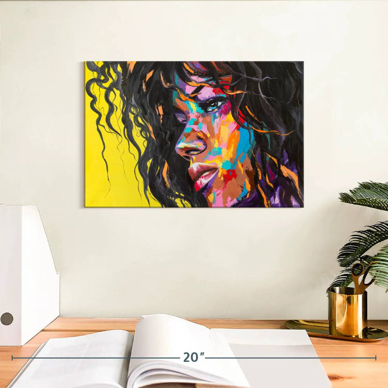 Huile pour cheveux bouclés Leisha, H 8 po x l 12 po