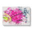 Bright Pink Gerbera Flower - Wrapped Canvas-56656287