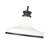 Marquette 12 inch Matte Black 1 Light Pendant-123223095
