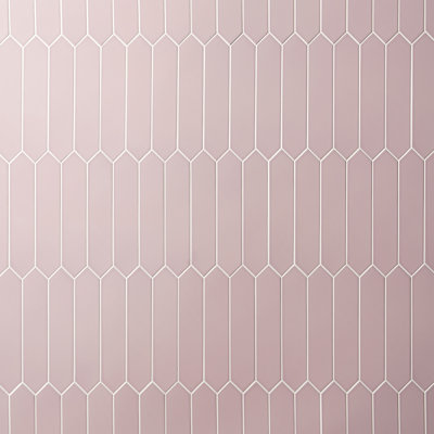 Lois 2.6" x 13" Ceramic Elongated Hexagon Picket Wall Tile