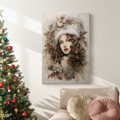 Art des Fêtes de Noël - Toile tendue avec châssis DCXC III