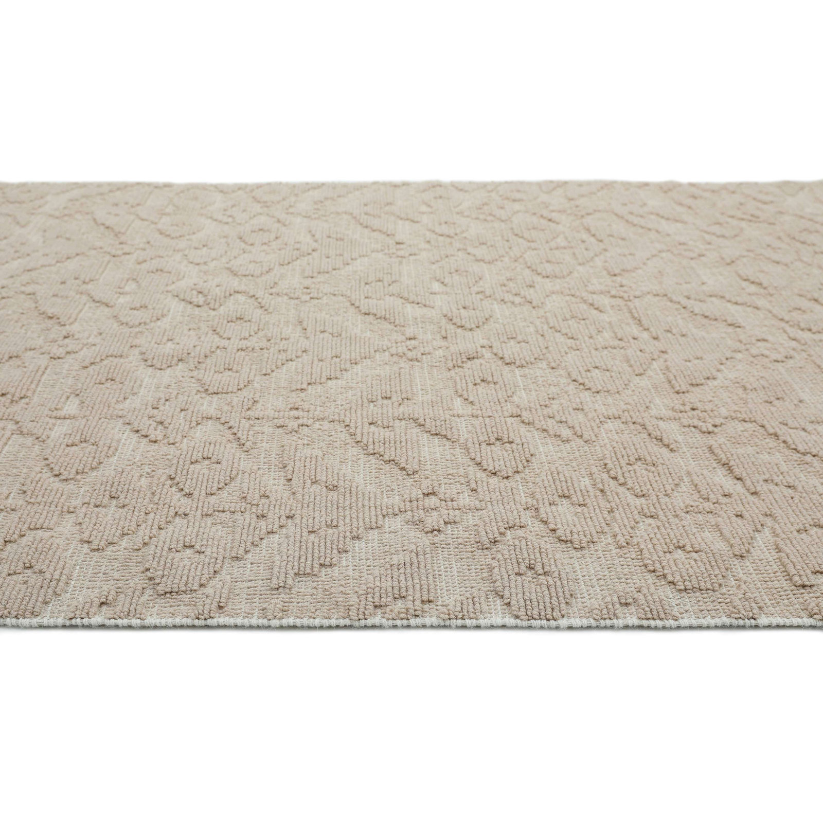Hand-Tufted Floral Wool Rug, Rectangle 2' x 3'