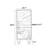 Multi-functional household decorative cabinet