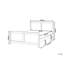 CHAMPAGNAT Solid Wood Bed-874833694-874833680