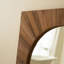 Solid Wood Square Mirror