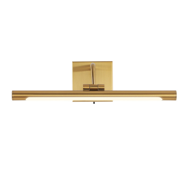 Luminaire à DEL 1 lumière à intensité variable 24 po à 3 lumières réglables 3000K / 4000K / 5000K, 960 lumens, Or brossé