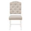 Ensemble de chaises de salle à manger de style rétro avec 2 chaises rembourrées-23254093