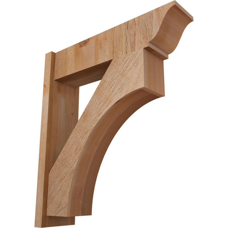 Persienne en bois Westlake, P 30 po x H 34 po, Cèdre rouge de l'Ouest de 8 po (sciage brut)