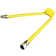 Avalon SS Flex Gas Line 1/2Â X 24Â Yellow With 1/2ÂMIP X 1/2ÂFIP Ends