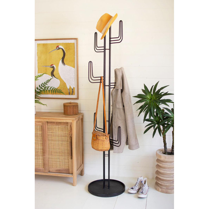 Repurposed Free Standing Coat Rack Coat Rack And Umbrella