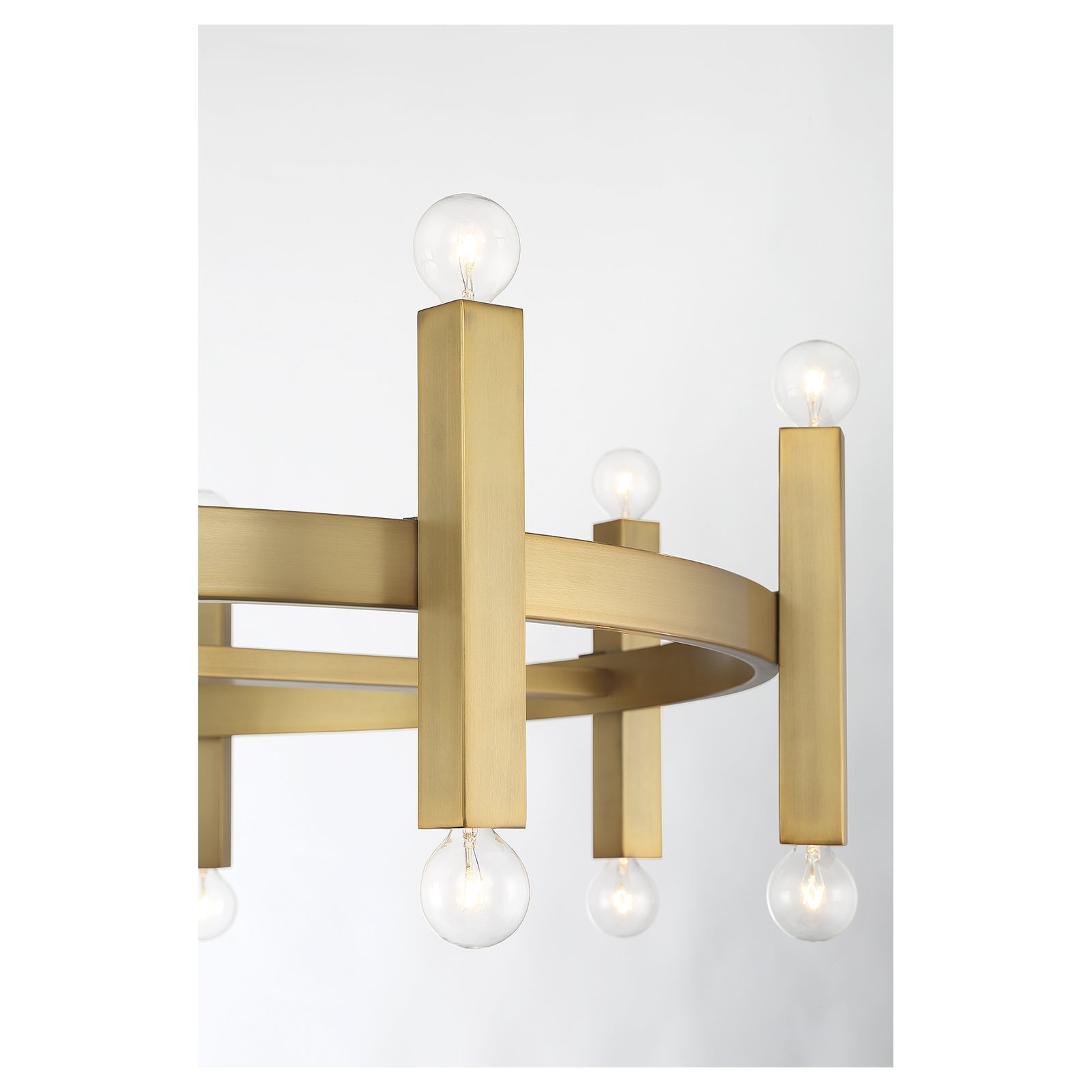 Cassi 16-Light Chandelier, Brass