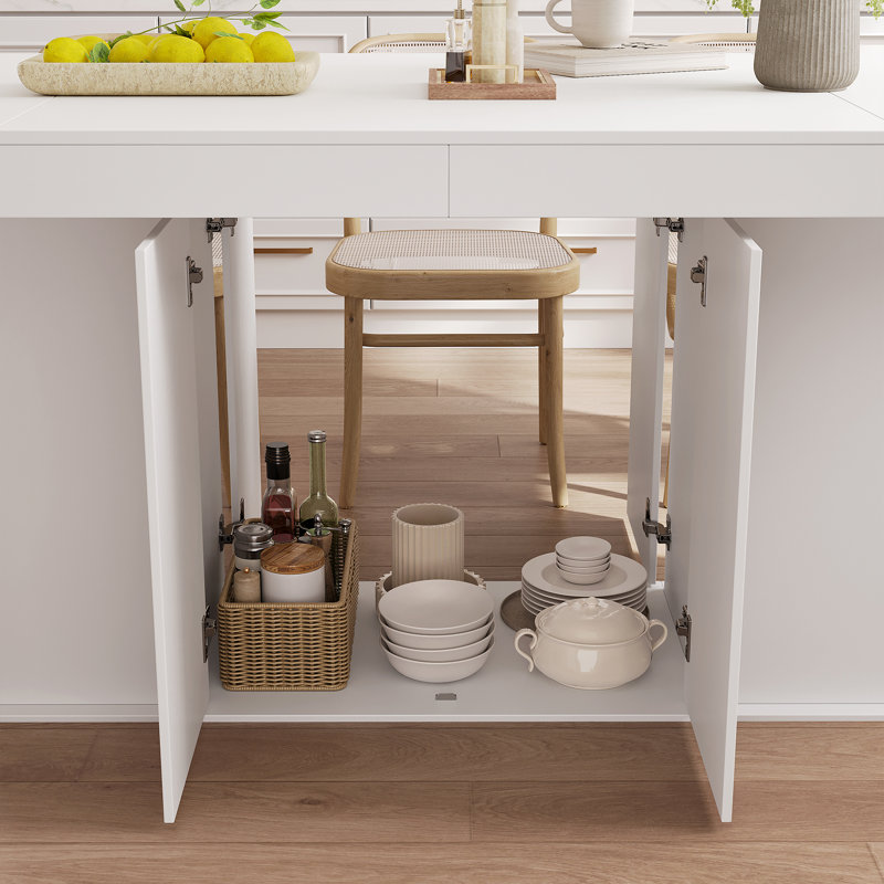 78'' Dining Table For 6-8 People