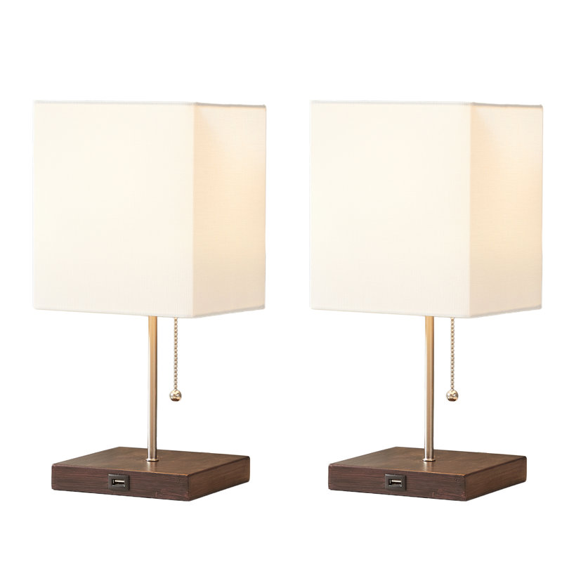 Siloam Metal USB Table Lamp