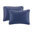 Ensemble de couvre-lit réversible bleu marine-127671305-127671307